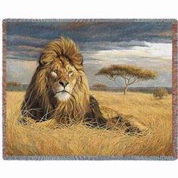 King of Pride Tapestry Throw