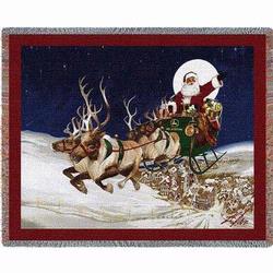  NEW John Deere ® Merry Tapestry Throw
