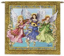 Angelic Trio Tapestry Wall Hanging