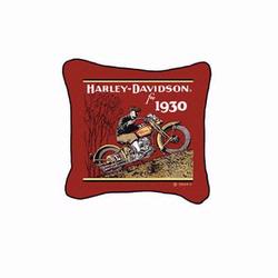 Harley Davidson ® Est. 1930 Tapestry Pillow