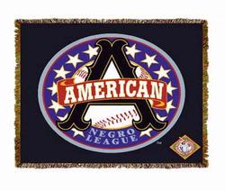 Negro League Baseball American Tapestry Throw
