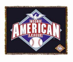 Negro League Baseball Diamond Tapestry Throw