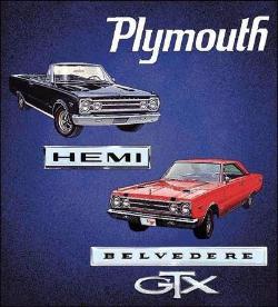 Plymouth GTX ® Tapestry Throw Blanket