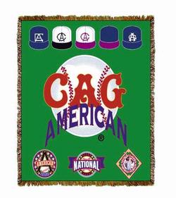 Negro League Baseball CAG Tapestry Throw