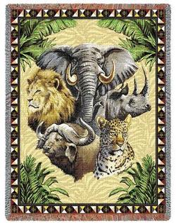 Big Five Tapestry Throw