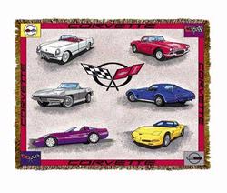 Corvettes ® Tapestry Throw Blanket