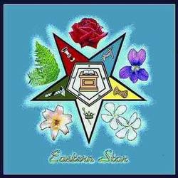 Eastern Star Masonic Tapestry Tote Bags