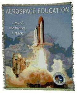 Aerospace Tapestry Throw