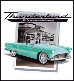 Ford Thunderbirds 50th Anniversary ® Tapestry Throw Blanket