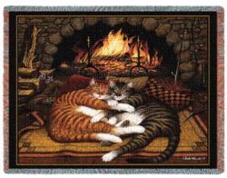 All Burned Out Tapestry Throw