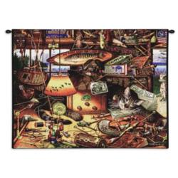  SALE 1 IN STOCK Max in the Adirondacks Tapestry Wall Hanging