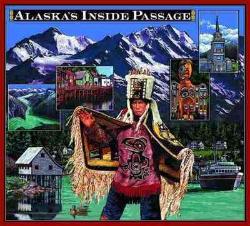 Alaska's Inside Passage Tapestry Throw