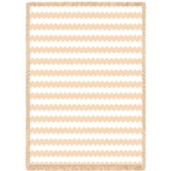 Natural Brittany 100% Cotton Blanket