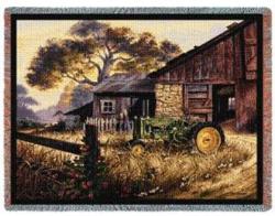 John Deere ® Deere Country Tapestry Blanket