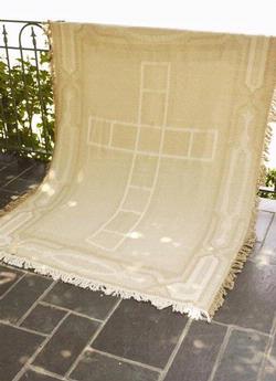 Textured Cross Woven Throw Blanket