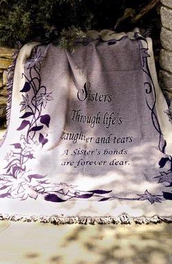  NEW Sister Throw Blanket
