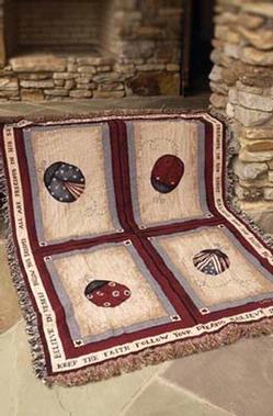  NEW Ladies on Parade Tapestry Throw
