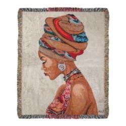 Radiant Queen Tapestry Throw Blanket