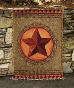  Western Star, Tapestry Throw