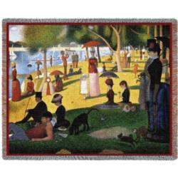 A Sunday Afternoon On The Island Of La Grande Jatte Throw 