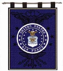 United States Air Force Tapestry Wall Hanging