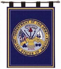 United States Army Tapestry Wall Hanging