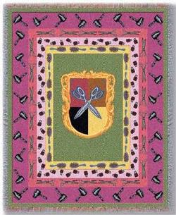 Beautician Tapestry Throw
