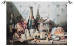 Delft Tiles Wall Art Tapestry