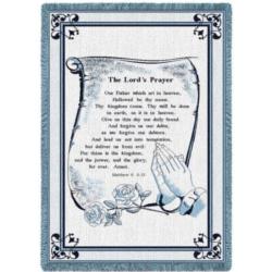 Matthew 6:9-13, The Lord's Prayer Tapestry Throw
