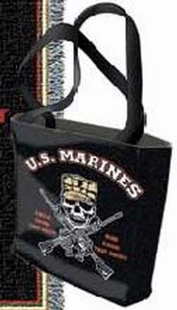 Mess With The Best US Marines Tote Bags