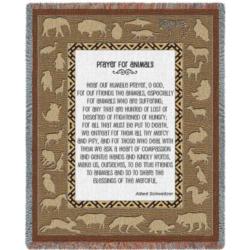 Prayer For Animals Blanket