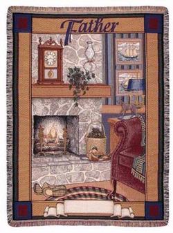 A Father Tapestry Throw