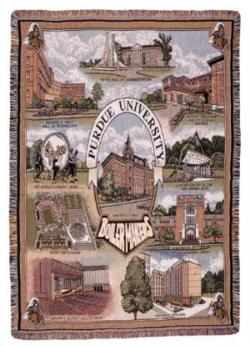 Collegiate - Purdue University Tapestry Throw