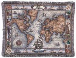 The Voyage Tapestry Throw