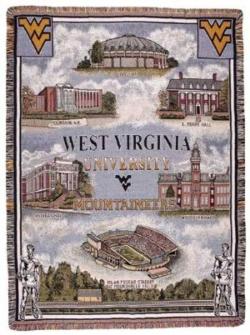 Collegiate - West Virginia University Tapestry Throw