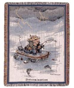Determination Tapestry Throw