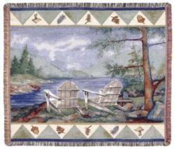 Lakeside Tapestry Throw