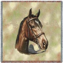 Tennessee Walking Horse Tapestry Throw