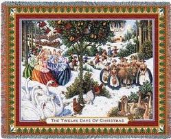 The Twelve Days of Christmas Tapestry