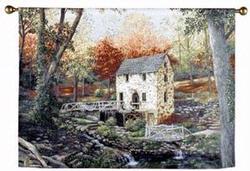 Old Mill V Legacy Tapestry Fine Wall Art Wall Hangings
