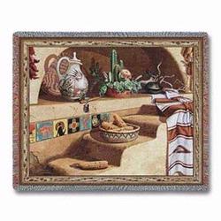 Adobe Dreams Tapestry Throw