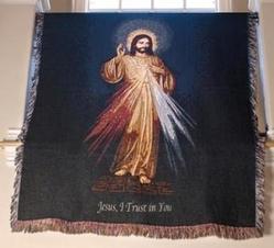 NEW The Divine Mercy Tapestry Throw