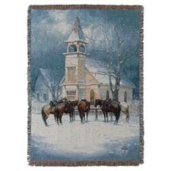 Sunday Social Club Tapestry Throw