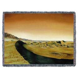 Valles Marineris Dunes Tapestry Throw