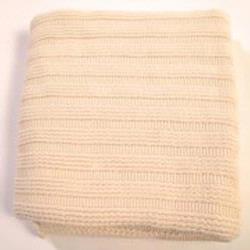 NEW Links Rib Cable Knit Blanket