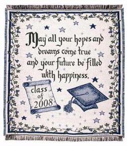 Graduation 2008 Throw Blanket