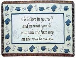 A Gift to Remember Graduate Tapestry Throw