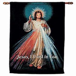 Divine Mercy Tapestry Wall Hanging