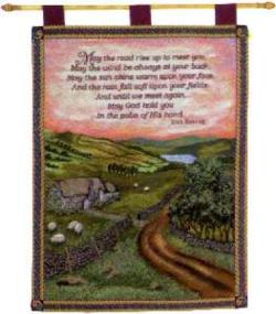Blessing of Ireland Tapestry Wall Hanging