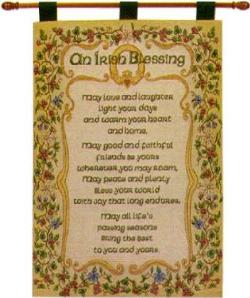 Peace and Plenty Tapestry Wall Hanging